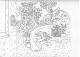 Coloring Ibiza Technique Unusual Traced Improve Gardens Enjoy Drawings Tips Hand Will sketch template