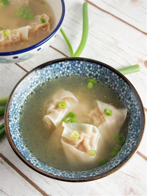 easy wonton soup carolines cooking