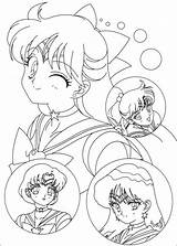 Sailor Moon Coloring Pages Scouts Para Pintar Sailors Colour Paint Book Colorear Info Malvorlagen Imprimir Site sketch template