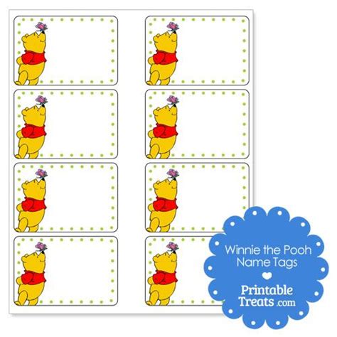 printable winnie  pooh  tags   winnie  pooh themes