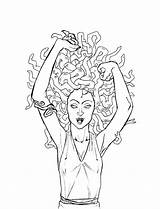 Coloring Pages Hair Medusa Crazy Snake Gremlins Gorgon Pulled Her Mythical Color Curly Getcolorings Bow Getdrawings Print Drawing Colorings Netart sketch template