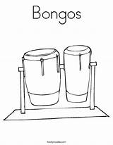Bongos Coloring Drums Taiko Heard Today Noodle Built California Usa Twisty Twistynoodle Cursive sketch template