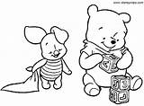 Pooh Winnie Tigger Eeyore Piglet sketch template