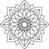 Mandala Monday Coloring Pages Choose Board Colour sketch template