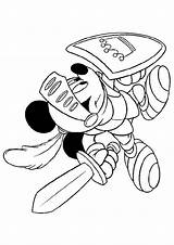 Coloring Mickey Disney Pages Print Mouse Warrior Momjunction Choose Board Save Game sketch template