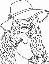 Coloring Pages Beautiful Recolor Women Woman Adults Lady Adult Pretty Colouring Color Sheets App Printable Book Lovely Getdrawings Print Hair sketch template