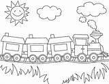 Eisenbahn Malvorlagen Zug Kostenlose Malvorlage Einfach Waggons Grundschule sketch template