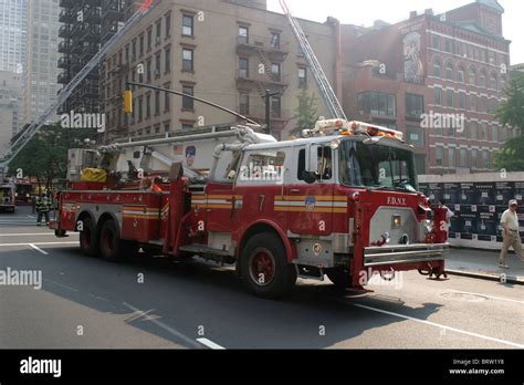 fdny tower  stock photo royalty  image  alamy