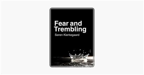 ‎fear and trembling on apple books