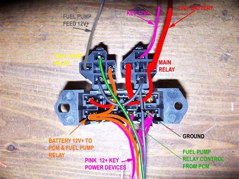 ls fuel pump relay wiring diagram
