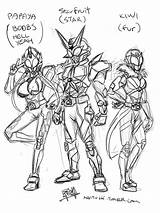 Riders Kamen Rider Agito666 Unofficial Fruits Gaim sketch template