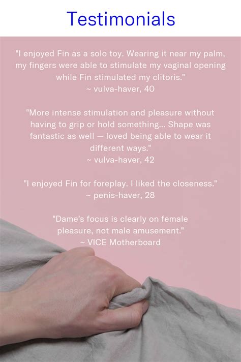 Fin A Vibrator For Fingers By Dame Products — Kickstarter