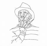 Coloring Pages Horror Freddy Krueger Jason Voorhees Scary Colouring Printable Halloween Movie Color Kruger Book Adult Books Sheets Colour Kleurplaten sketch template
