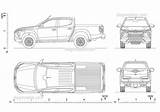 Mitsubishi L200 Cad Cab Crew Autocad Dwg Toyota Dwgmodels Hilux 2d Drawings Isuzu Max Model Em Auto Mercedes Salvo sketch template