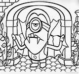 Minion Coloring Evil Pages Getcolorings Printable sketch template