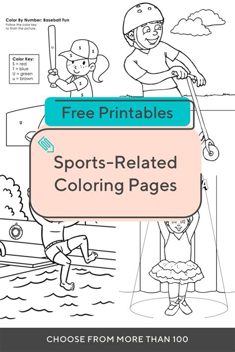 coloring sports    coloring pages