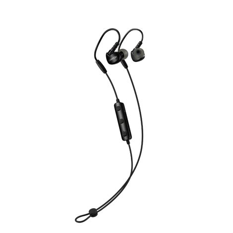 canyon wireless bluetooth sporty earphones black intercomp malta
