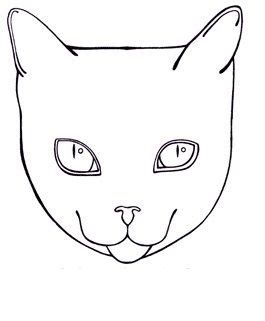 cat face coloring coloring pages cat face coloring pages cat drawing