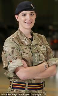 Transgender British Soldier Hannah Winterbourne Poses In Photoshoot