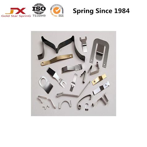 Customized Stainless Steel Metal Stamping Clips Flat Spring China