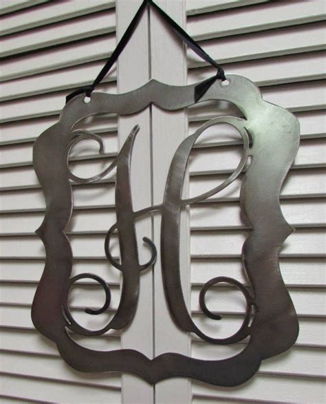 fabulous steel initials httpswwwfacebookcomsouthernmarketplace metal letters metal steel
