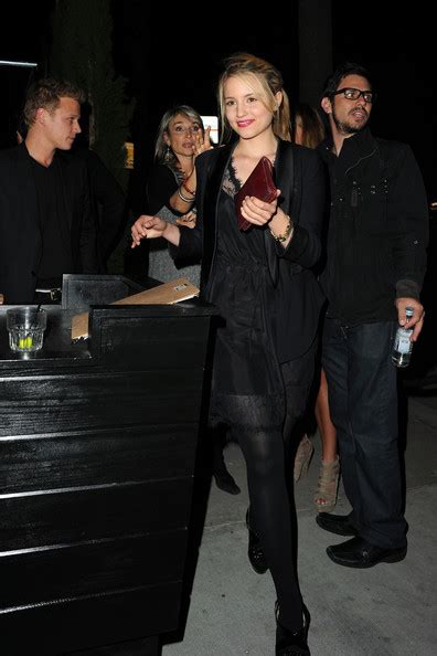Dianna Agron Leaving A Birthday Party In Beverly Hills