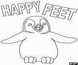 Feet Happy Coloring Pages Brooklyn sketch template