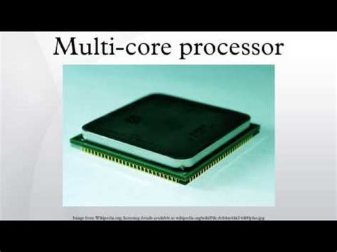 multi core processor youtube