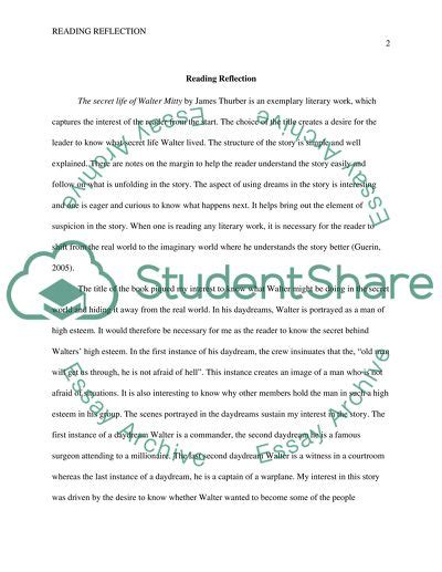 reading reflection essay  topics   written essays