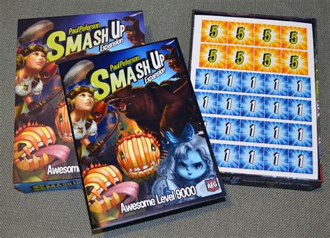 smash  awesome level  expansion review  board game family