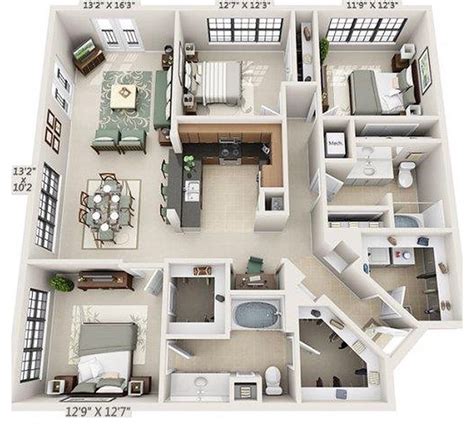sqft  bed layout  sims house plans house floor plans house layout plans