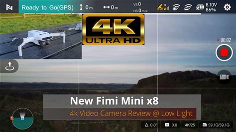 fimi mini  test review beginners guide ultra hd  video camera full battery test flight
