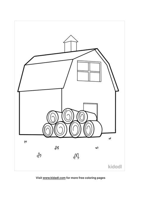 barn coloring pages barn outline cliparts   clip art