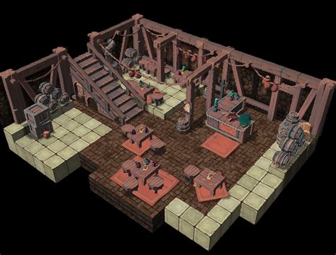 medieval tavern  map map releases hercules board
