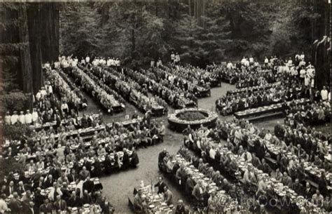 Bohemian Club Dinner at Bohemian Grove Monte Rio, CA