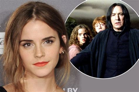 Emma Watson Attacked For Exploiting Alan Rickman S Death To Push Her