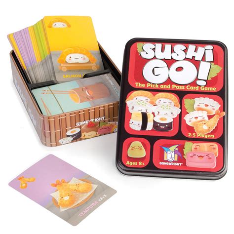 sushi go the pick and pass card game japanese american national