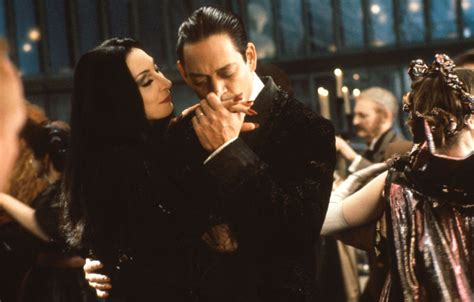Morticia And Gomez Addams Romance Pinterest Movie