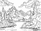 Ross Bob Coloring Book Color Pages Crazy Printable Mountain Landscape Official Drawing Sheets Trees Print Kids Drawings Paintings Getcolorings Want sketch template