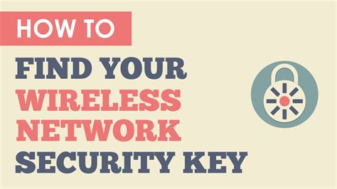 lost your wireless network security key here s how to