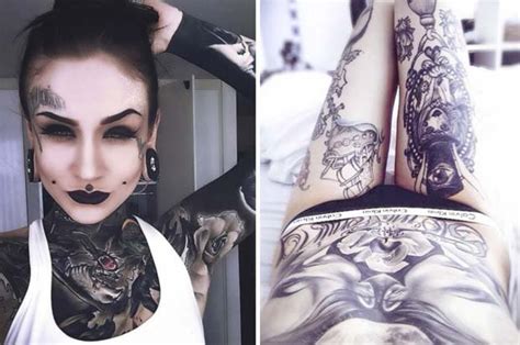 Think Jemma Lucy Is Covered In Tattoos You Haven T Met Monami Frost
