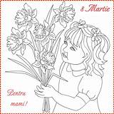 Coloring Nicole Martie Pages Florian Spring Created Greeting Cards sketch template