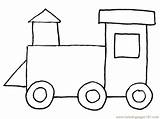 Train Coloring Car Pages Printable Template Color Colouring Clipart Transport Land Templates 1000 Sketch Gif sketch template