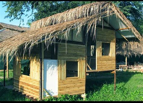 membuat rumah sederhana  bambu  murah tips