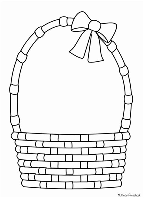 easter basket coloring page beautiful easter archives easter basket