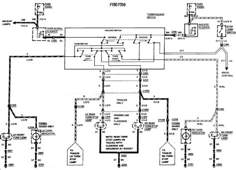 ford tail light wiring diagram  dummy wiring diagram