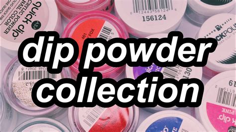 dip powder collection youtube