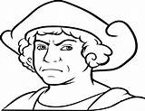 Christopher Columbus Coloring Pages Angry Print Getcolorings Color Wecoloringpage Innovative sketch template