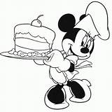 Coloring Mouse Mickey Pages Birthday Cake Minnie Disney Happy Clubhouse Cooking Serving Printable Color Kids Balloon Print Popular Coloringhome Clipartmag sketch template