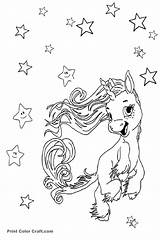 Unicorn Coloring Pages Baby Animals Adults Template Kids sketch template